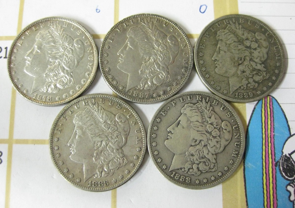 1879 S モルガン銀貨 UNC DETAILS 1879 S US Morgan Silver Dollar