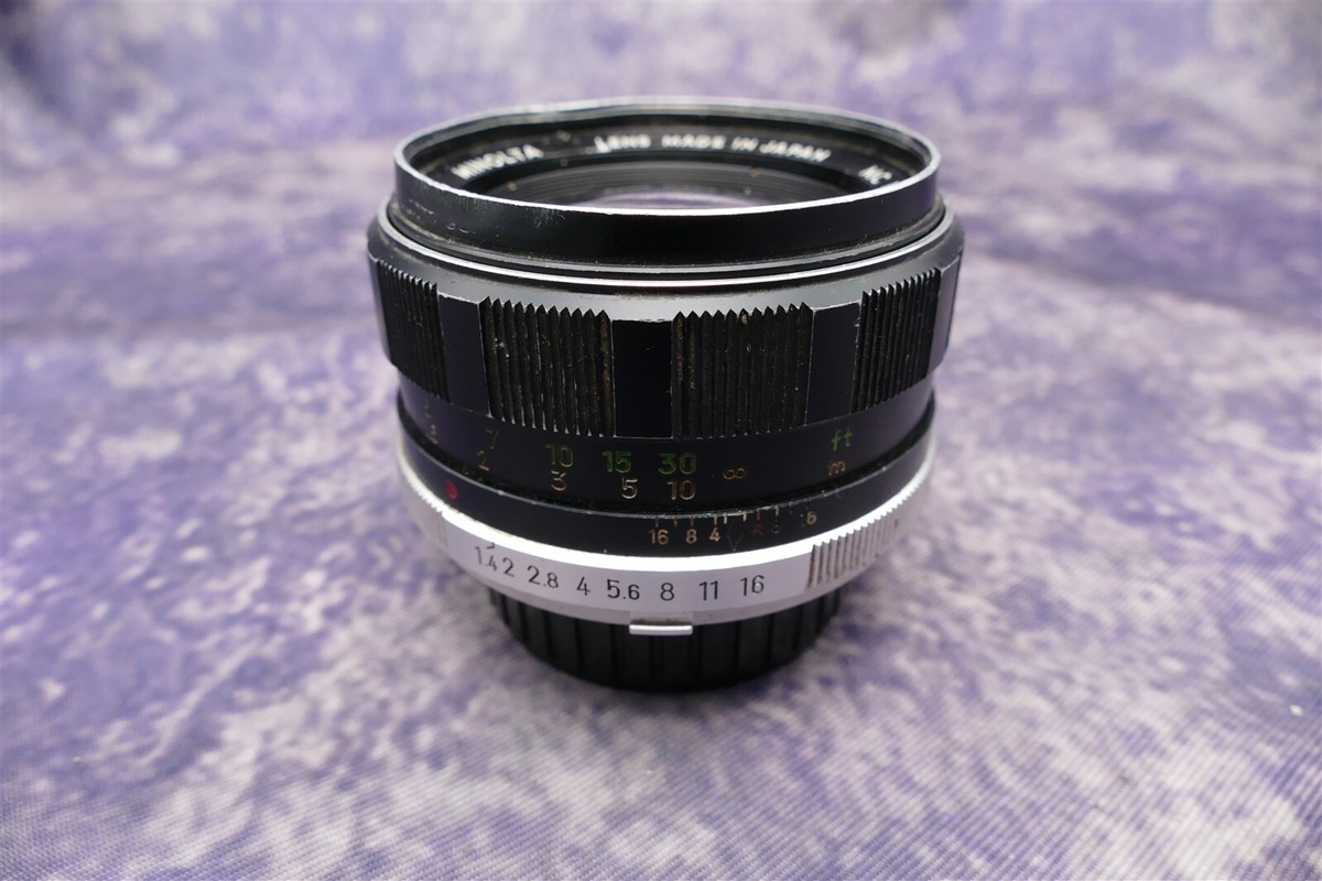 ミノルタ MINOLTA ROKKOR-PF 58mm f1.4 ♯2748 【公式通販】