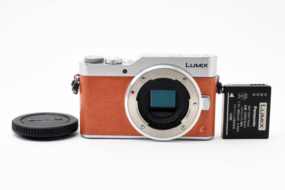 Panasonic DMC-GF7 デジタル一眼レフカメラ オレンジ LUMIX 新品
