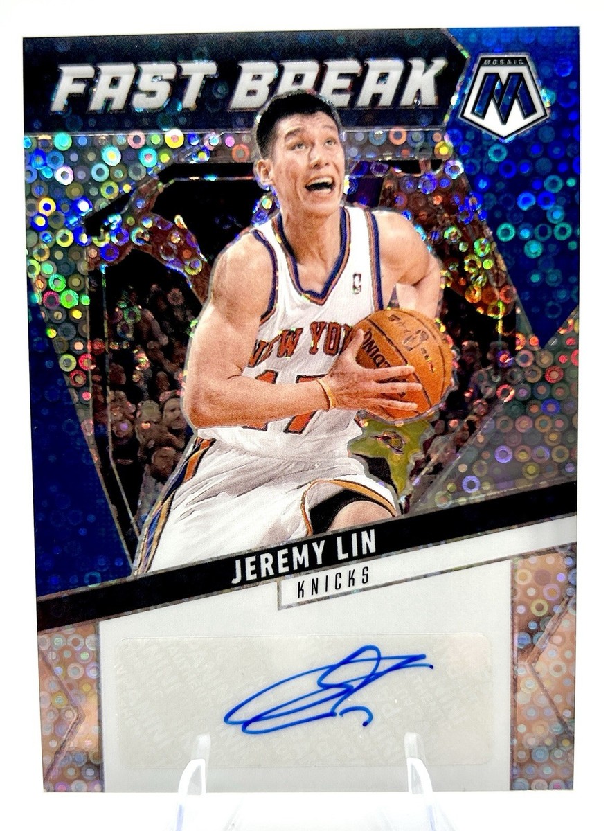 直筆サイン入り写真 ジェレミー・リン ニューヨーク・ニックス SA鑑定