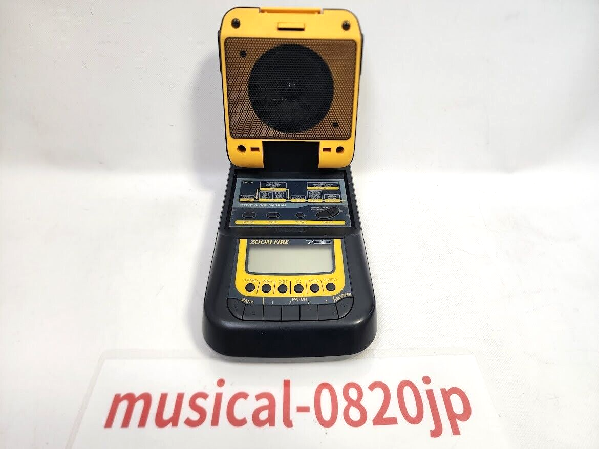 Zoom Fire 7010 Multi-Effects Unit Built-in Amplifier Mini Amp | eBay