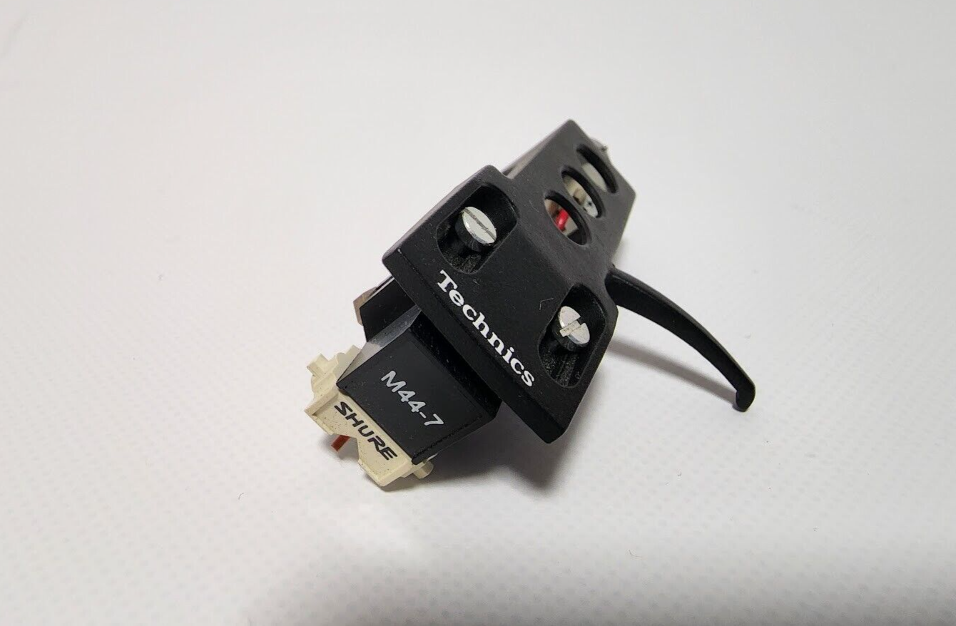 SHURE M44-7 カートリッジ Technics ヘッドシェル 2個セットヘッド