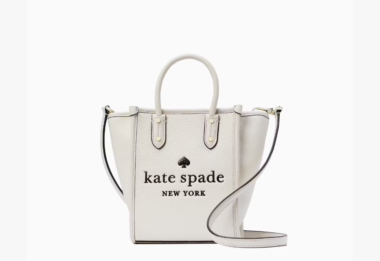 Kate Spade New York Ella Pebbled Leather Mini Tote Crossbody