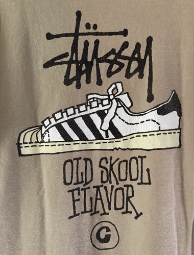 Vintage Single Stitch Stussy Tee Old Skool School Flavor Adidas