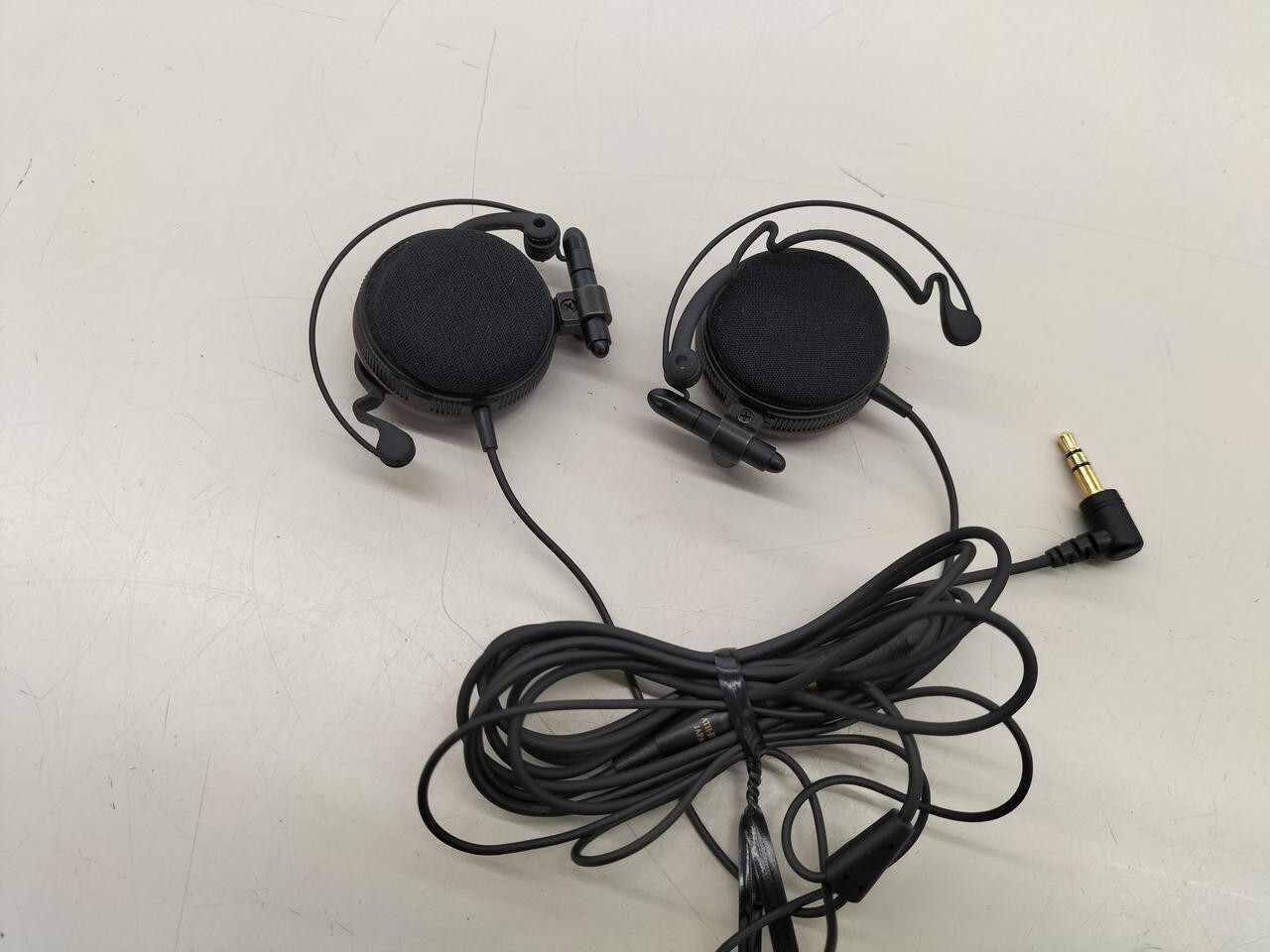 Audio Technica ATH-EW9 Ear Fit Clip-On Headphones Wooden Wood From