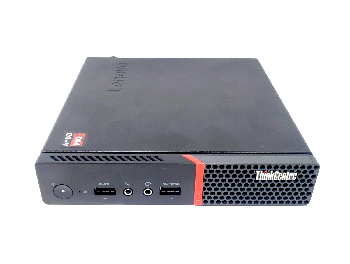 Lenovo ThinkCentre M715Q Tiny AMD Pro A12-9800E, 8gb Ram, 256gb