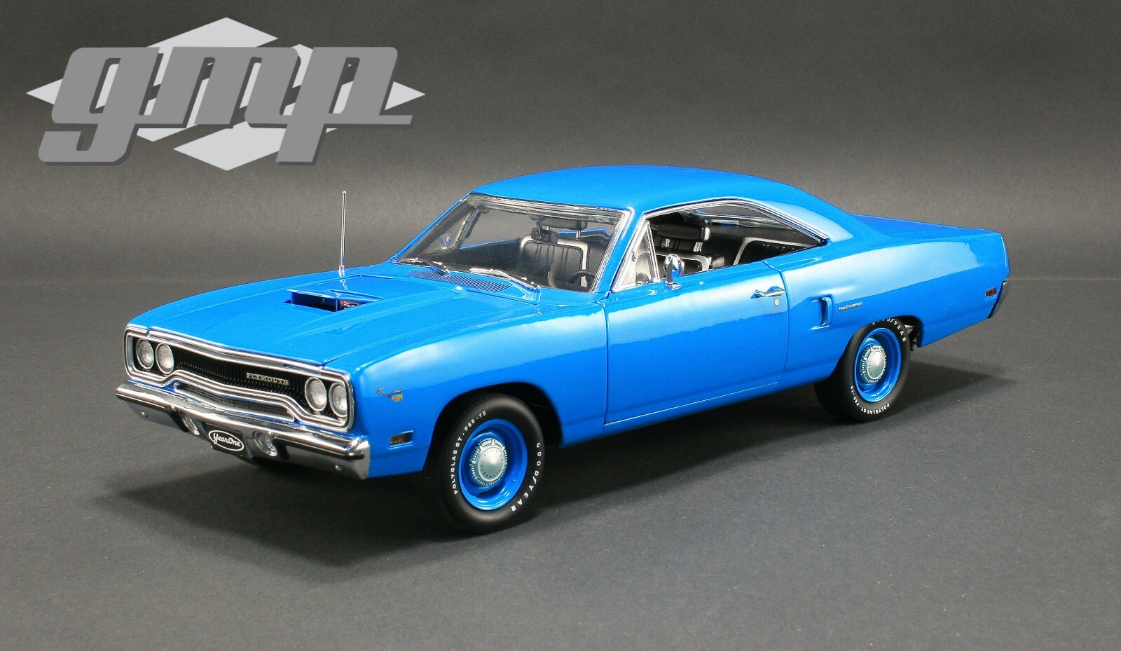GMP ACME 1:18 1970 PLYMOUTH ROAD RUNNER CORPORATE BLUE 18801 | eBay