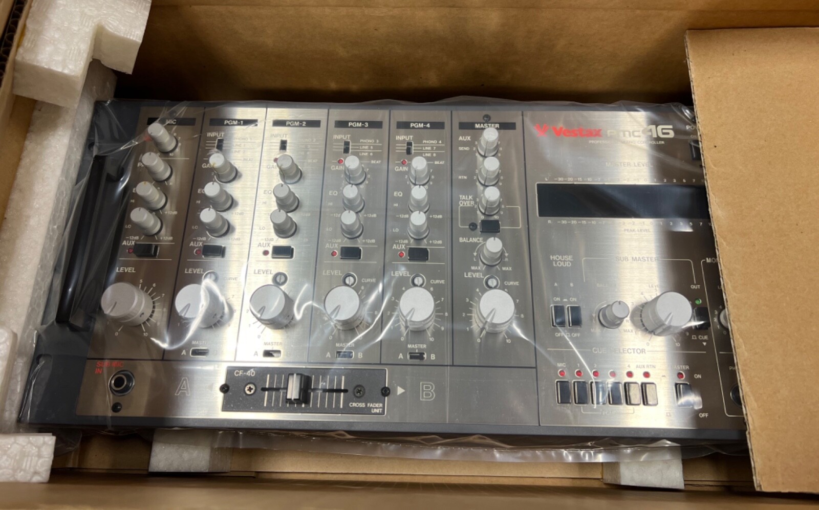 Vestax PMC 46 Gold Rotary MIxer (New) In Box | eBay