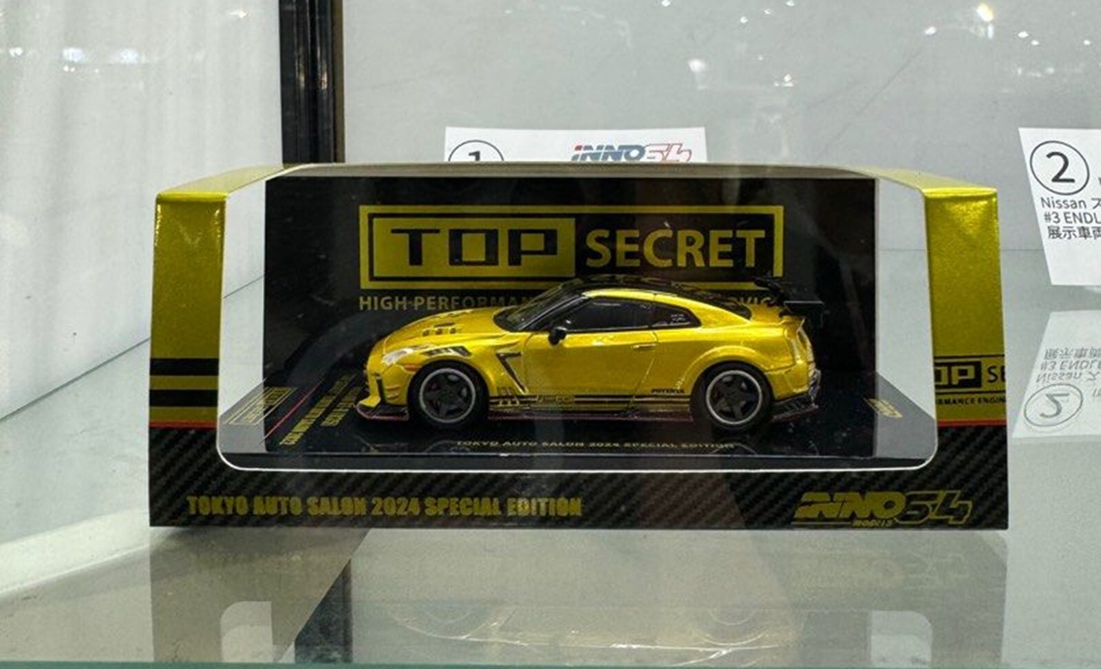 Inno 64 Nissan GT-R R35 Top Secret Tokyo Auto Salon 2024 Exclusive