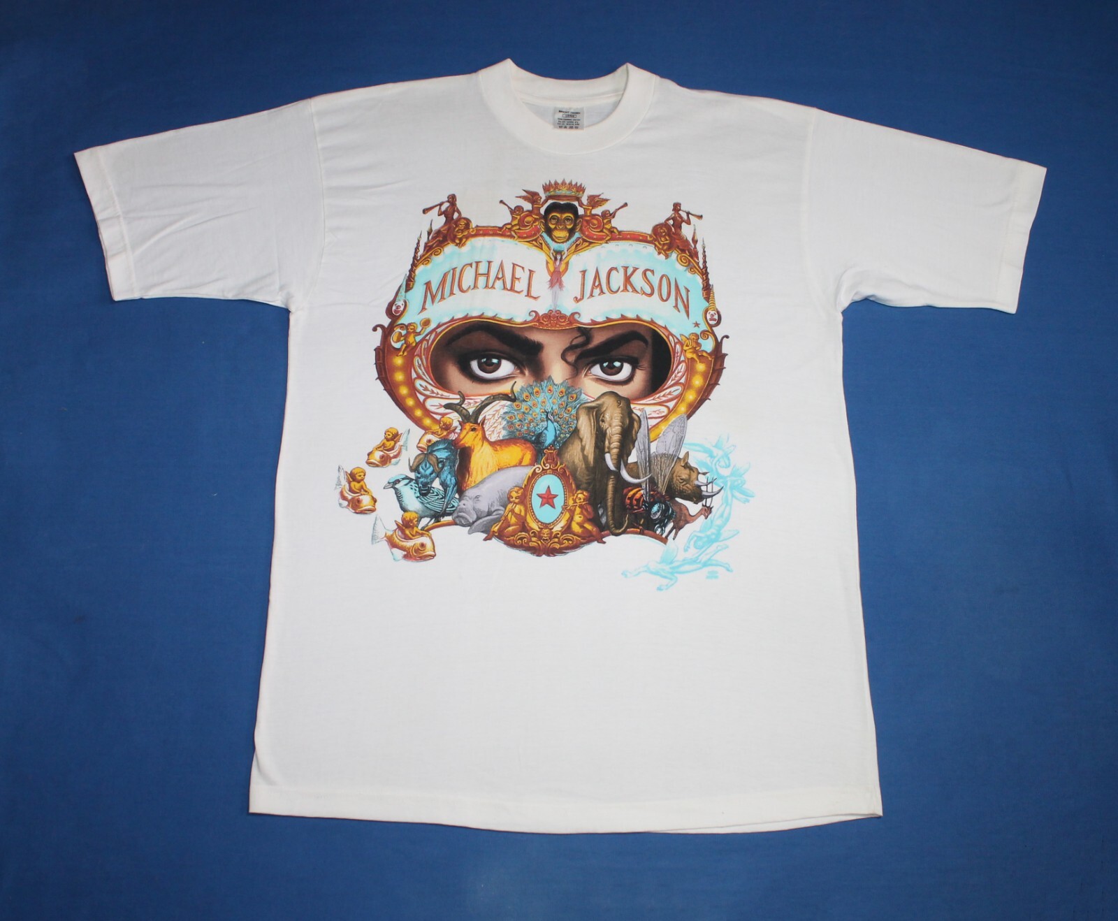Vintage 90s Michael Jackson Shirt Dangerous World Tour 1992-93