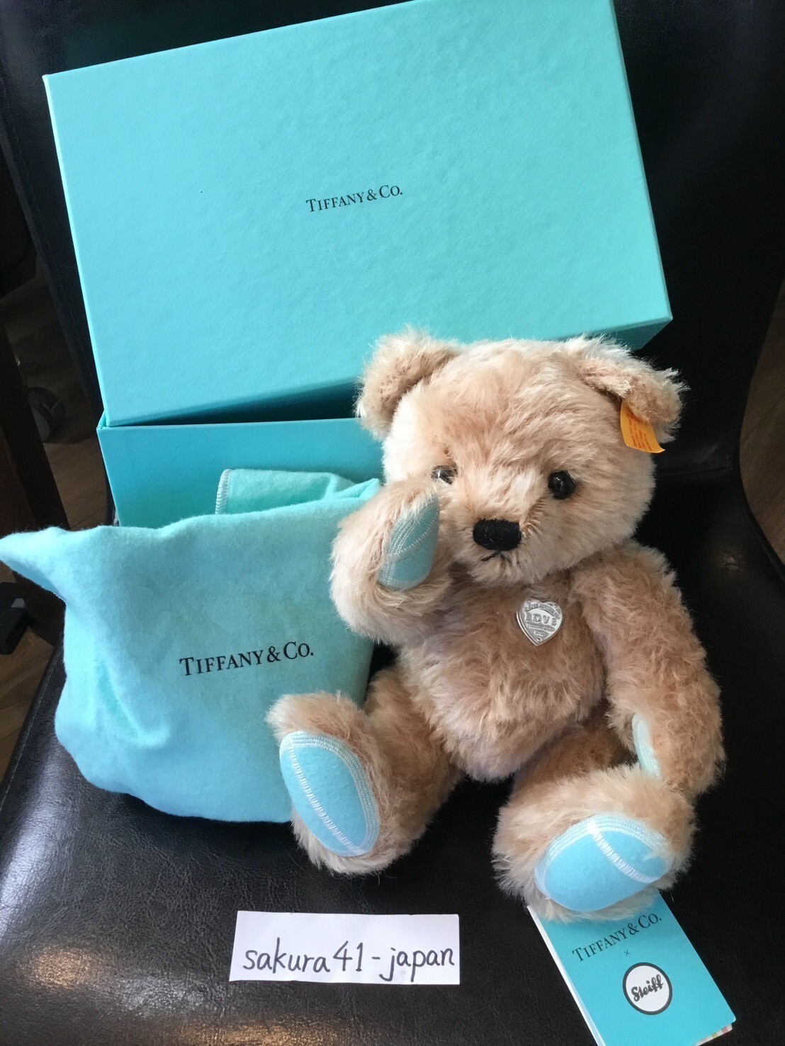 Tiffany & Co. x Steiff Return to Tiffany Love Classic Teddy Bear