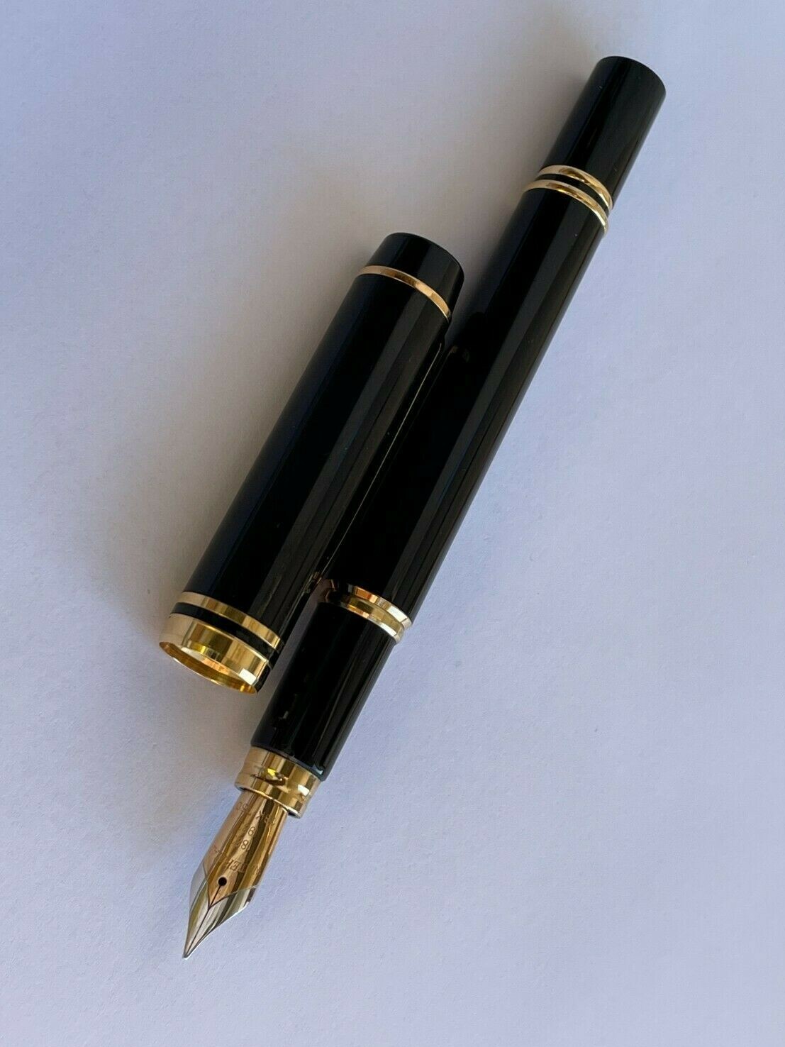 WATERMAN FOUNTAIN PEN 1883/1983 CENTENNIAL 100 GOLD NIB 18K 750
