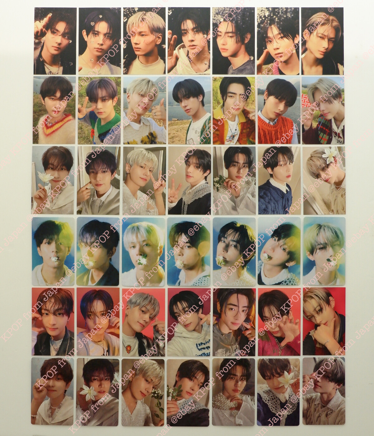 TXT 歌謡大典 SBS 高品質 限定全員5枚サノク トレカ TXT KBS MOA 歌謡