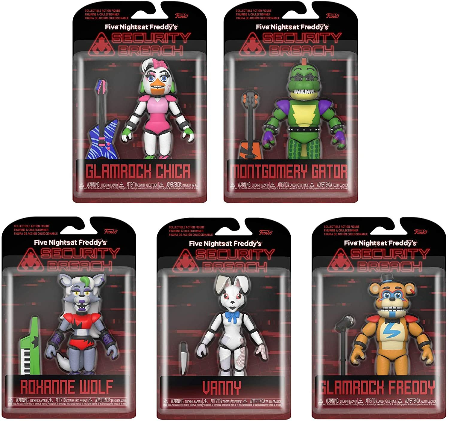 Five Nights at Freddy's フィギュア5体コンプリートセット 5pc SET