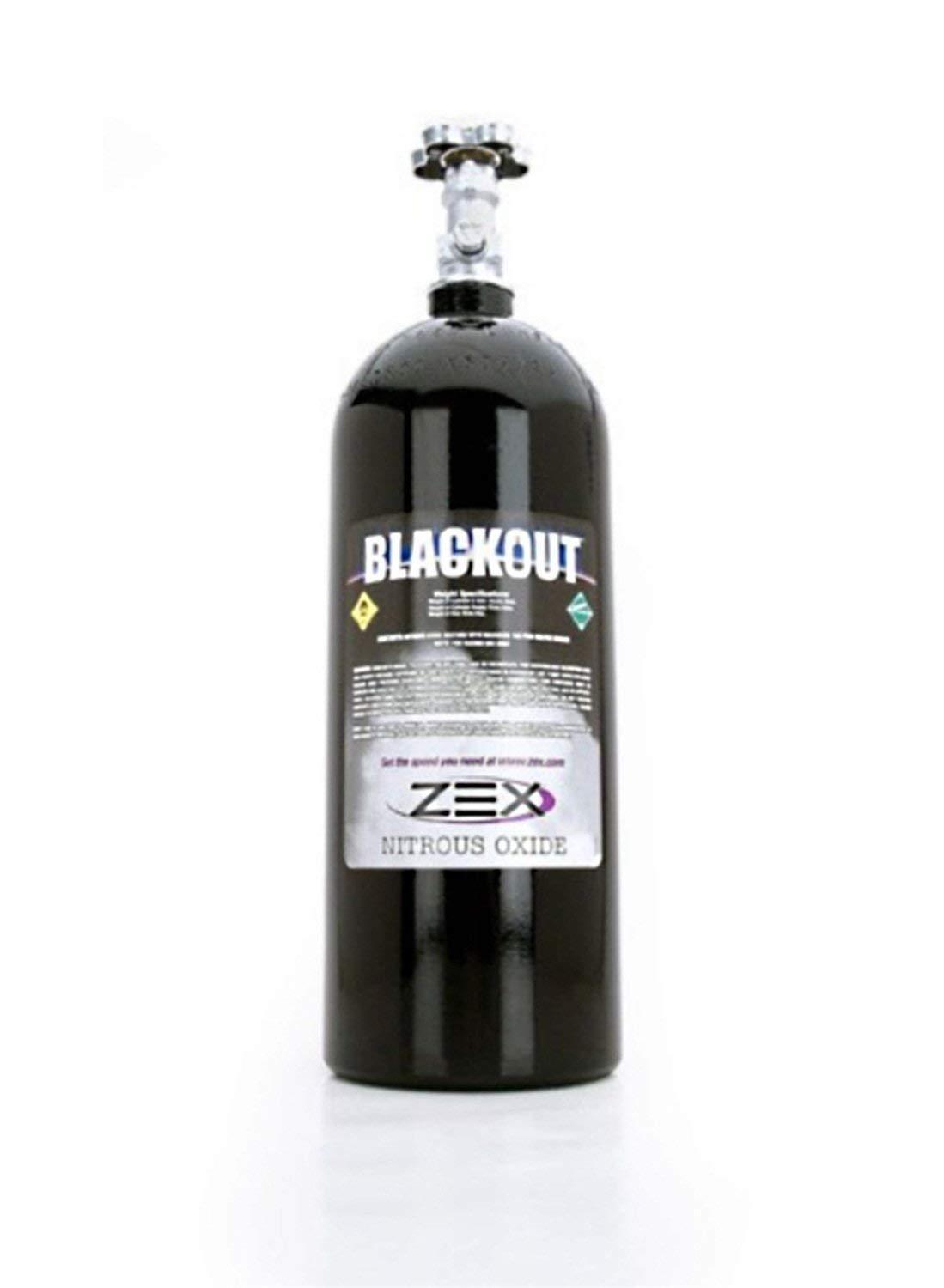 Zex 82355 5 lbs Black Out Nitrous Oxide Bottle NOS N2O | eBay
