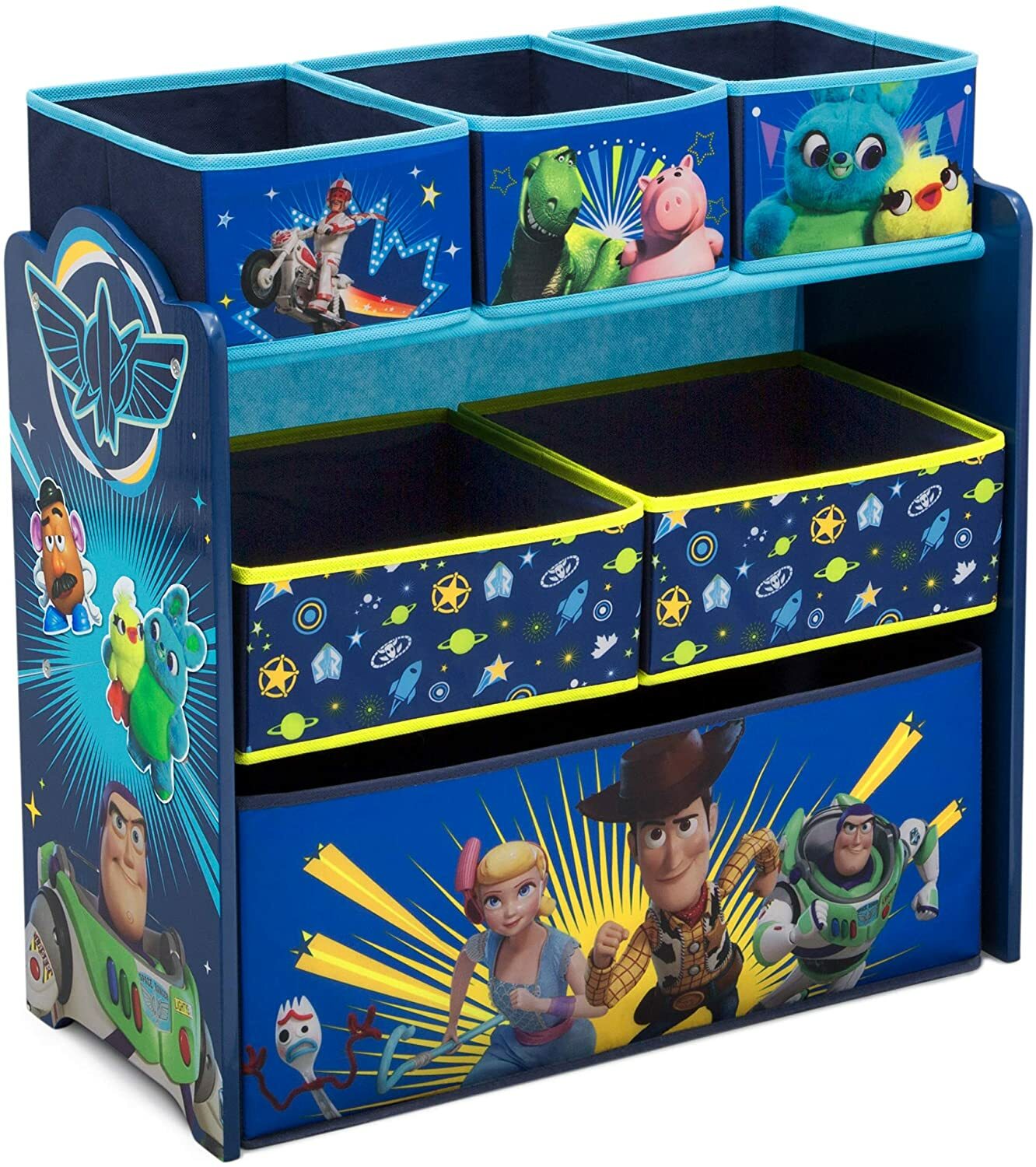 Kids Toy Organizer Shelf Toy Story 4 Child Furniture Toys Blocks