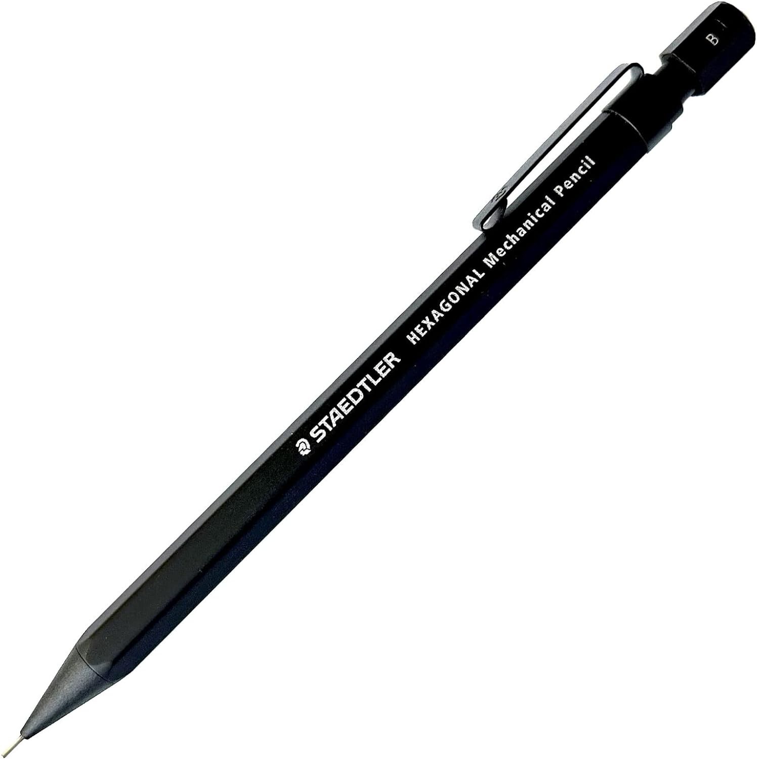 STAEDTLER Hexagonal Mechanical Pencil 0.5mm Clean Black 925 77-05B