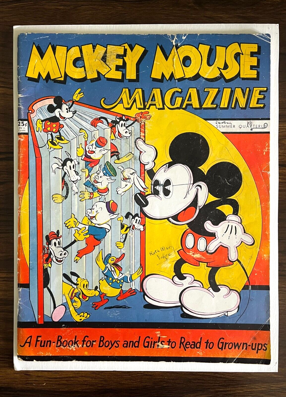 MICKEY MAGAZINE 1955 №233 MICKEY MAGAZINE 1955 №233 Mickey