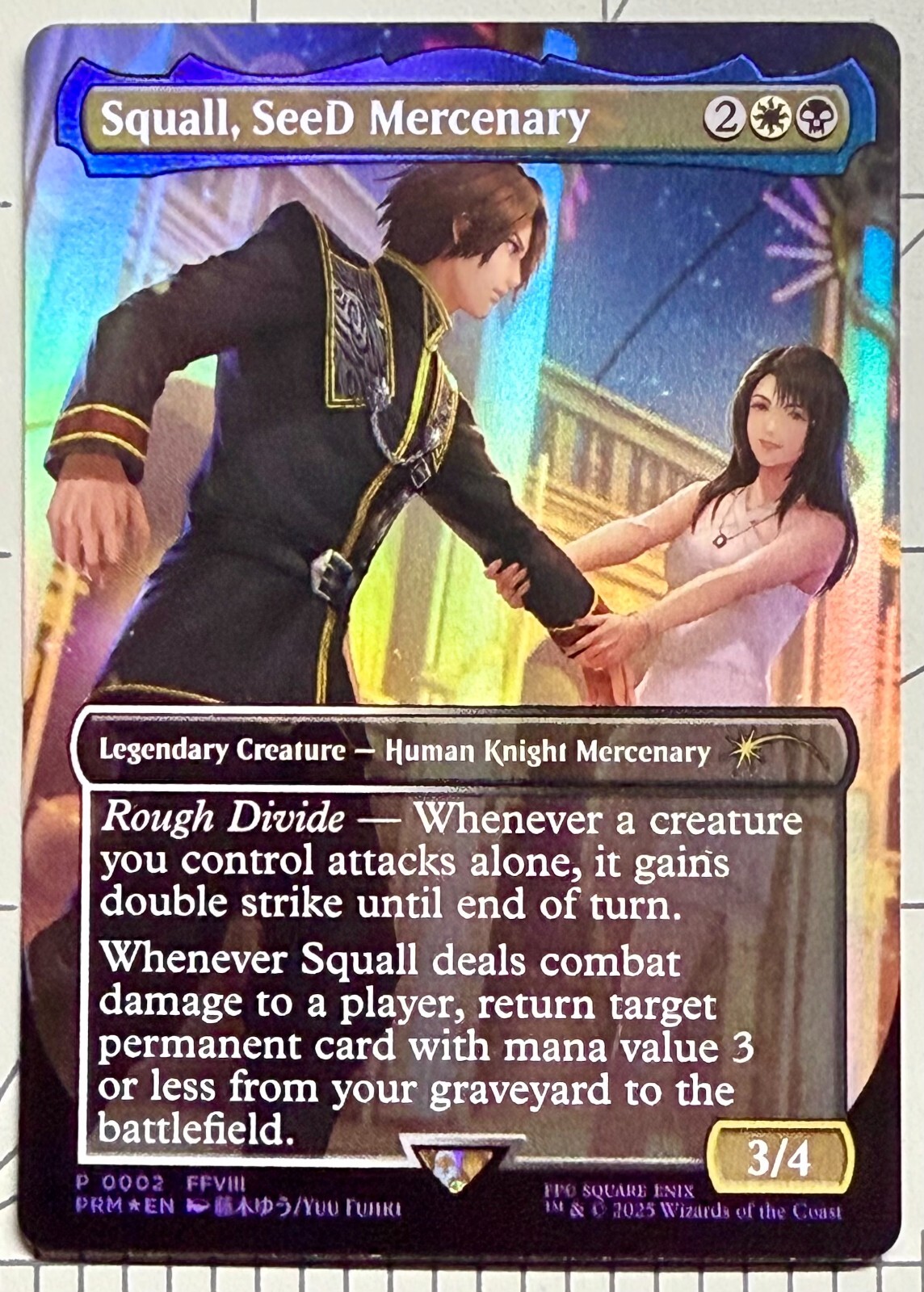 MTG FF アルテマ SeeDの傭兵、スコール プロモ Foil 2枚セット SeeDの