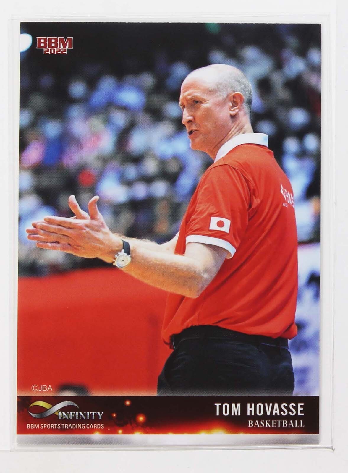 BBM 70枚限定 トム ホーバス HC サインカード