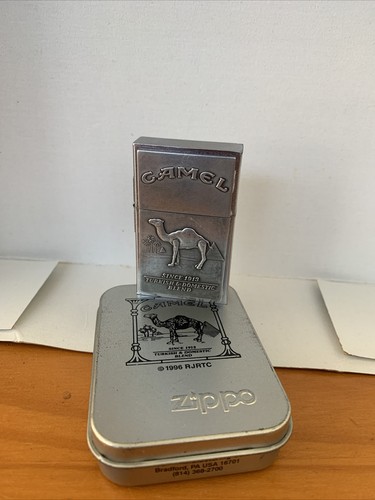Vintage 1996 ZIPPO LIGHTER Camel Cigarettes Original 1932 Replica