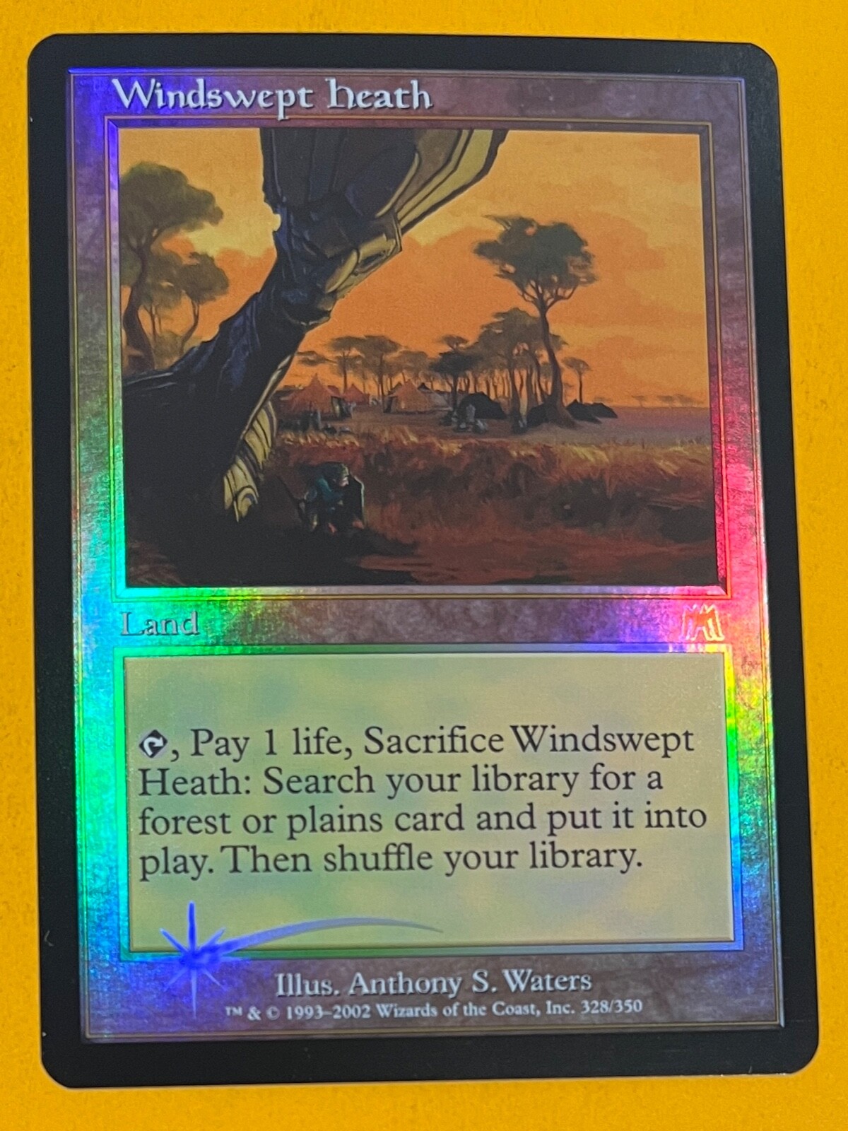 吹きさらしの荒野 EXP foil / Windswept Heath Foil】《吹きさらしの