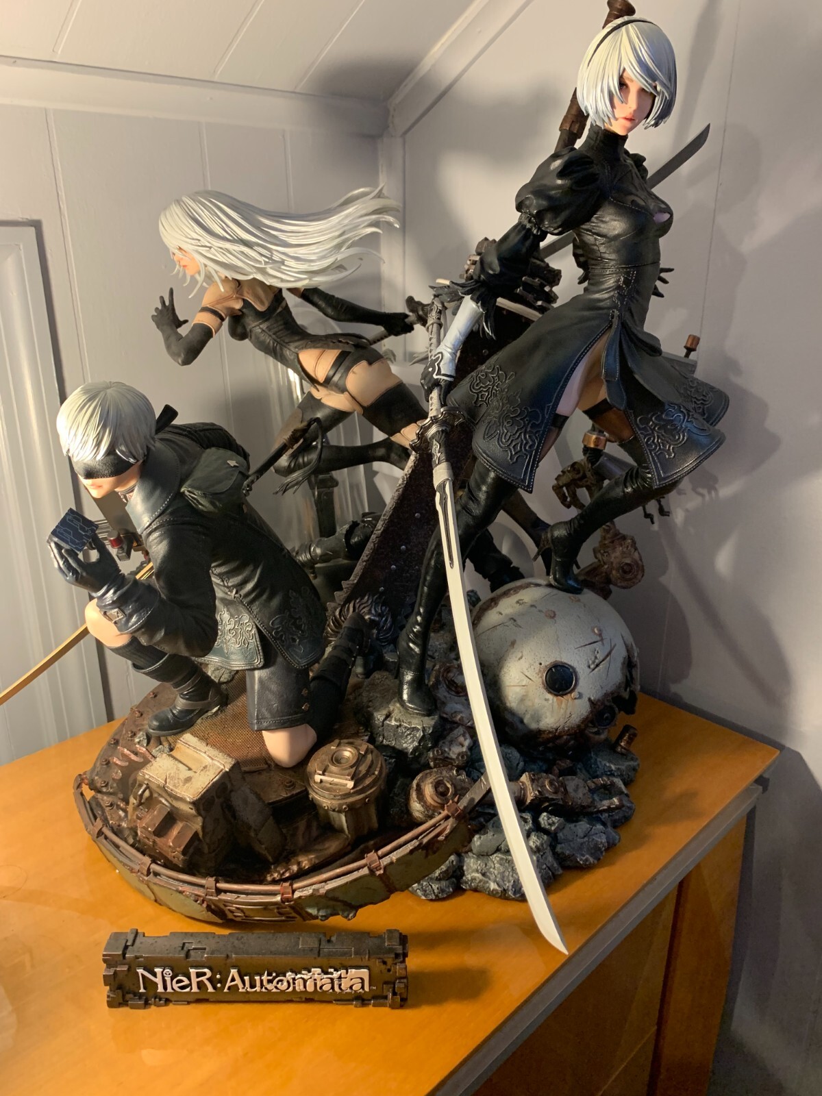 専用ケース付 NieR:Automata 1/4 スケール MASTERLINE 専用ケース付