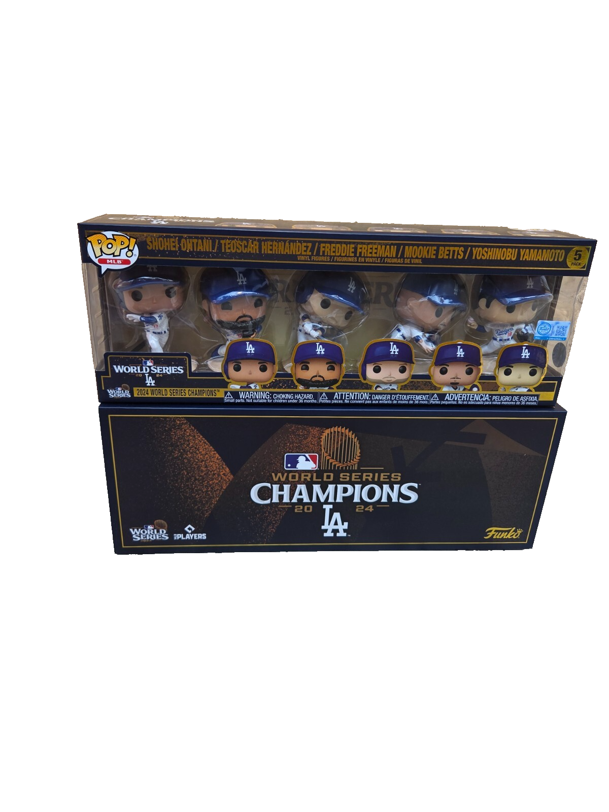 funko pop ロサンゼルスドジャースワールドシリーズチャンピオン5パック
