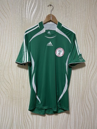 NIGERIA 2006 2007 HOME FOOTBALL SHIRT SOCCER JERSEY ADIDAS 088340