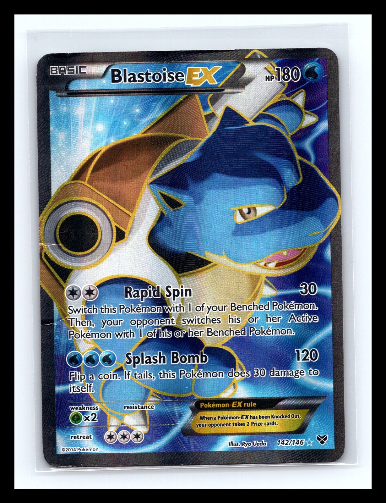 PSA9】カメックスEX 英語 142/146 blastoise PSA9】カメックスEX 英語