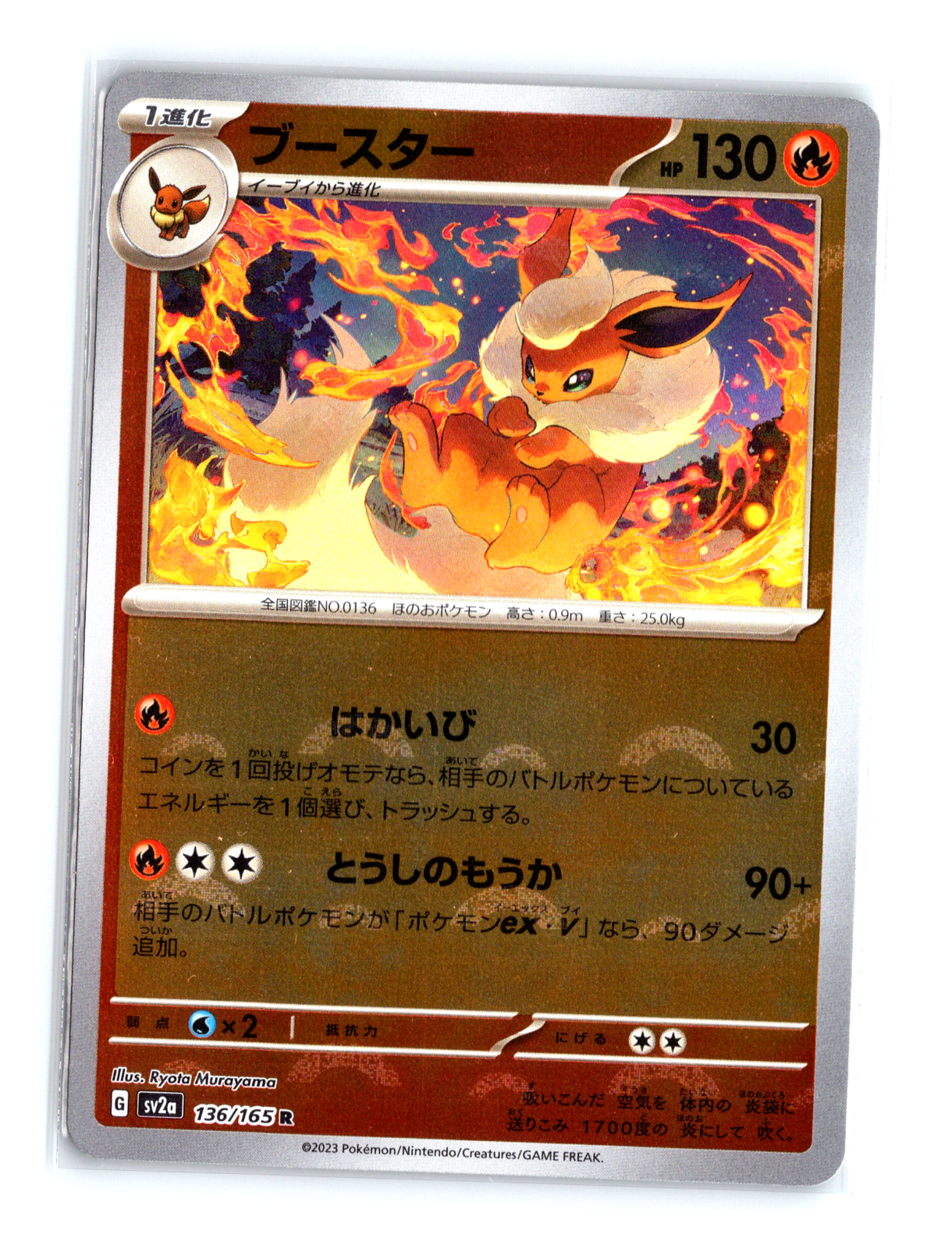 世界101枚 PSA10 やさしいブースター 旧裏 flareon 136 35 世界101枚