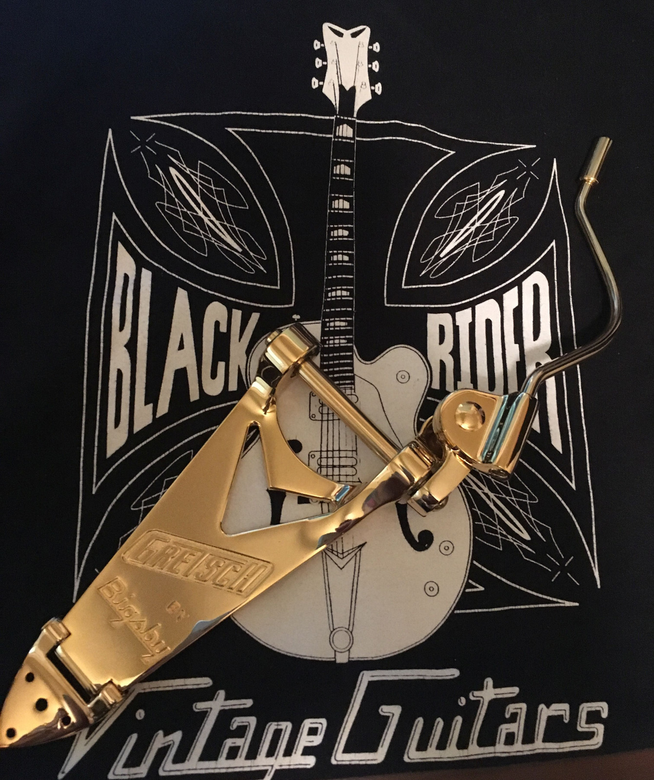 Bigsby ビグスビー GRETSCH グレッチ B-6V GOLD 現行品 ワイヤーアーム