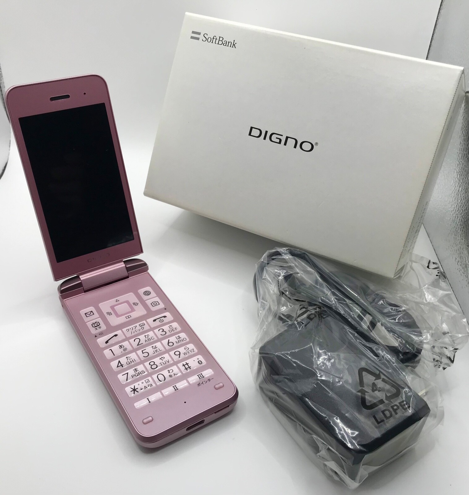 ほぼ新品)DIGNOケータイ3 903KC ピンク KYOCERA 902KC/903KC DIGNO