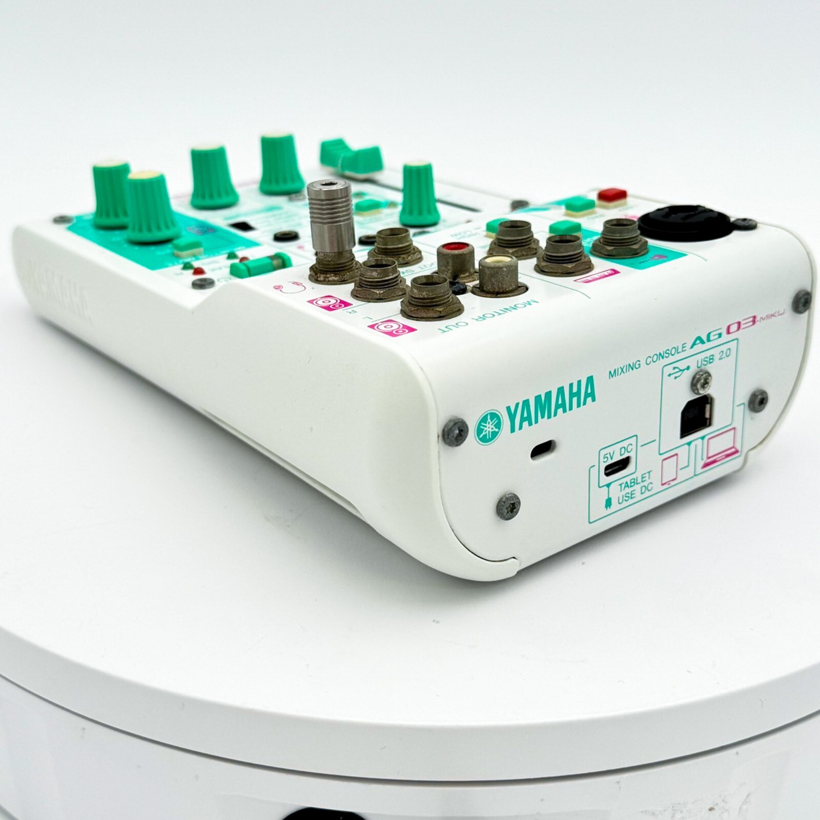 YAMAHA AG03-MIKU Hatsune Miku Webcasting Mixer 3-Channel USB Audio