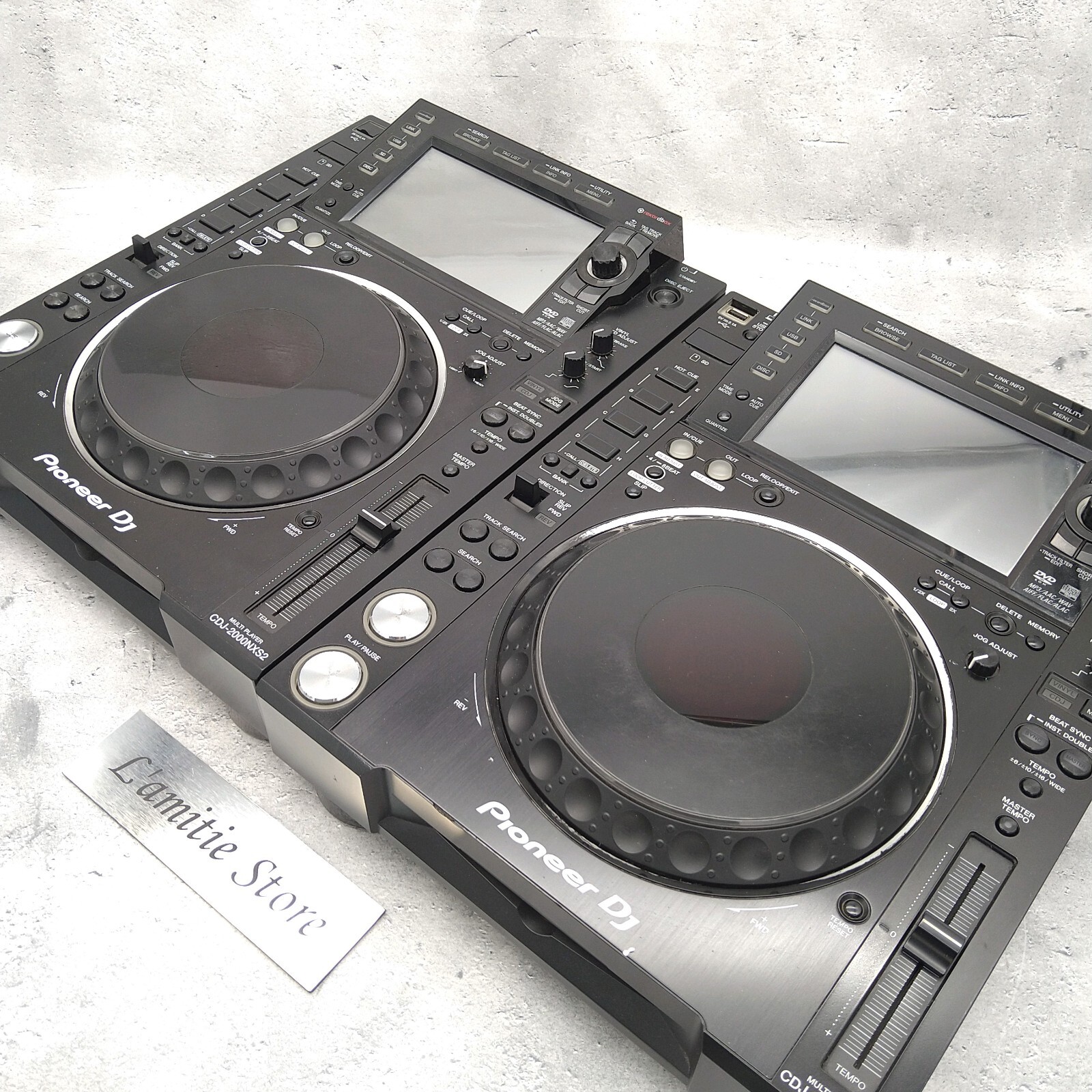 Pair 2x Pioneer DJ CDJ-2000NXS2 110-240V CDJ2000NXS2 2000 NXS