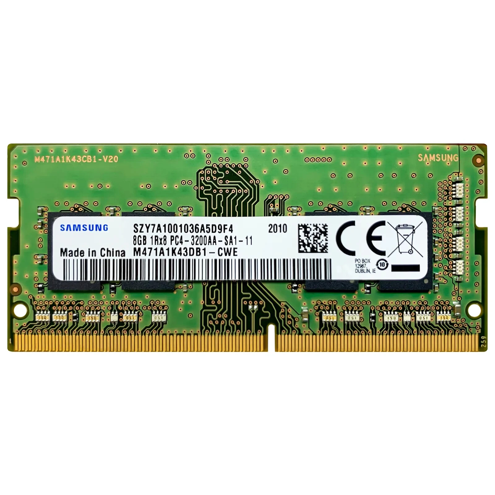 Samsung 8GB DDR4 3200 MHz PC4-25600 SODIMM Laptop Memory RAM | eBay