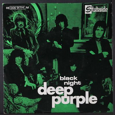 DEEP PURPLE: black night / speed king STATESIDE 7