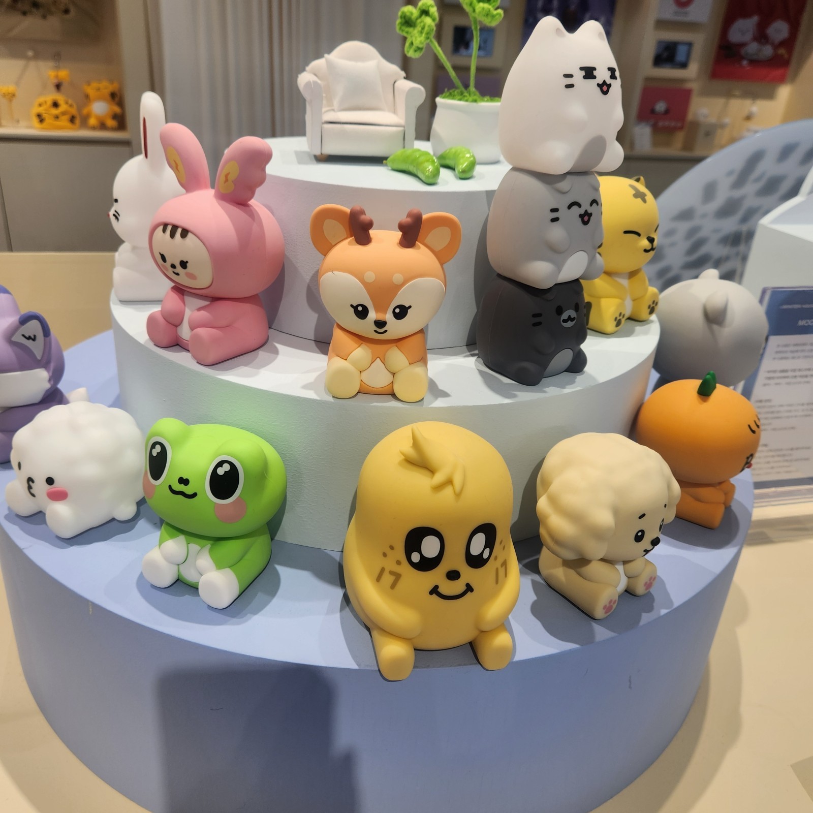 ミニティーン キムジャ ミンギュ ぬいぐるみSEVENTEEN プラッシュトイ