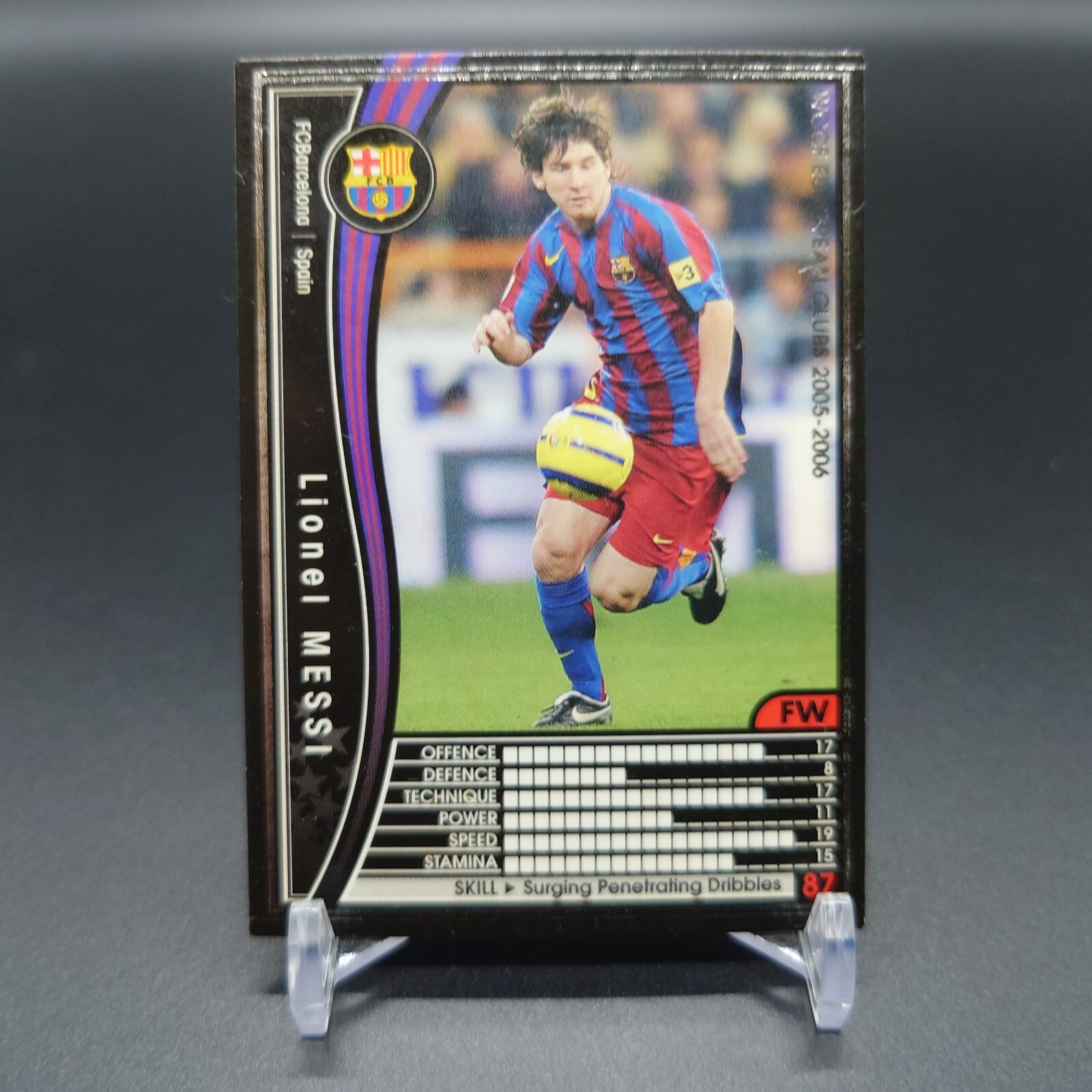 PSA6】メッシ PANINI 04-05 ルーキーカード PSA6】メッシ PANINI 04-05