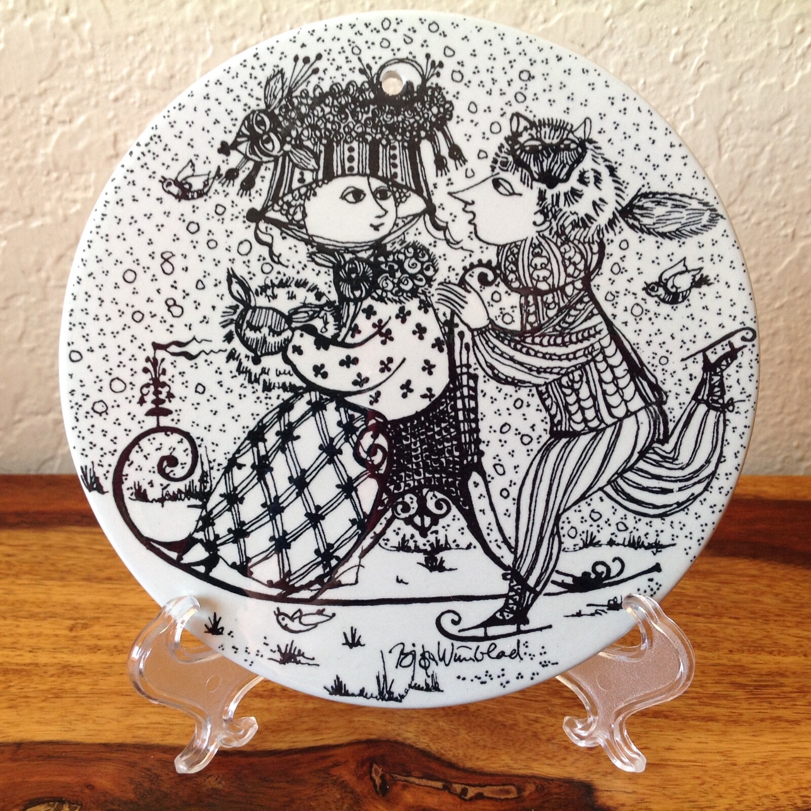 Vintage Bjorn Wiinblad Danish Design Rosenthal Germany January