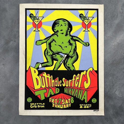 BUTTHOLE SURFERS / 特大ポスター BUTTHOLE SURFERS / 特大ポスター