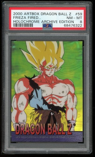 Dragon Ball Z ArtBox Holochrome 59 Super Saiyan Son Goku 2000 PSA