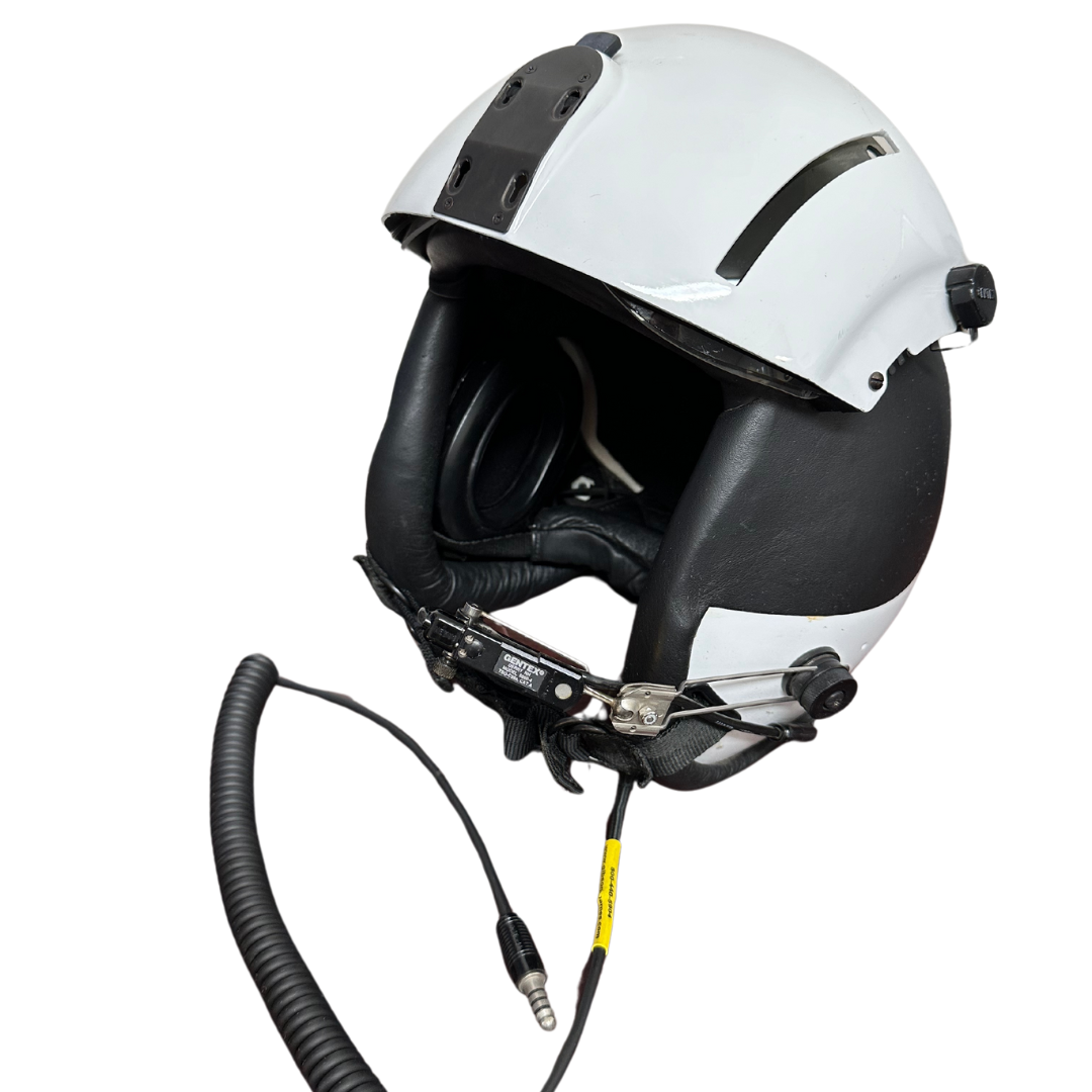 Gentex社製 ヘリコプター用航空ヘルメット ホワイト Gentex社製
