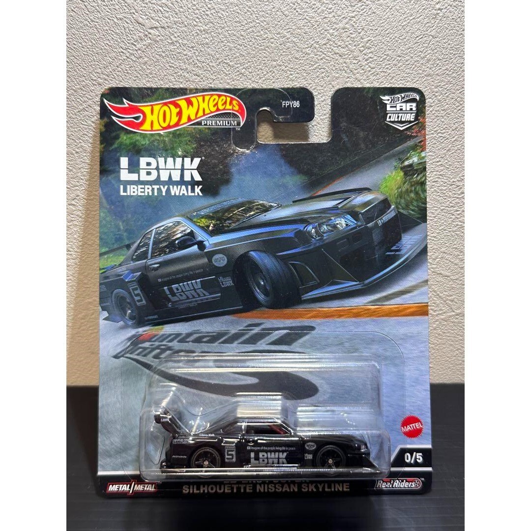 Hot Wheels LBWK Liberty Walk サイン入り Hot Wheels LB-ER34 Liberty