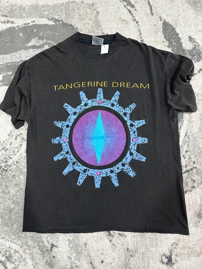 Tangerine Dream 80s ビンテージ バンド Tシャツ L