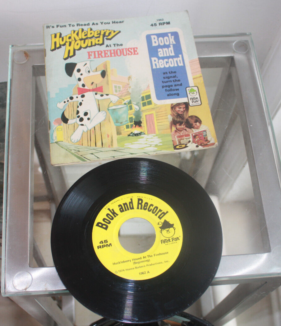 HANNA-BARBERA: huckleberry hound at the firehouse Peter Pan