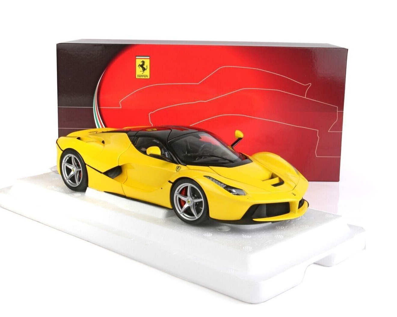 1/18 Ferrari LaFerrari 2013 (Yellow) Model Car by BBR Model