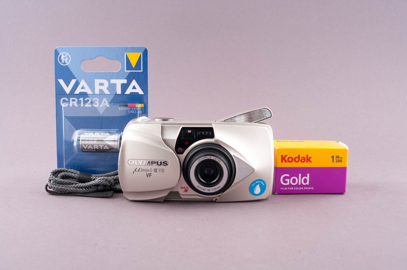 OLYMPUS μ[mju:]PANORAMA 動作確認済 ケース付 OLYMPUS μ[mju