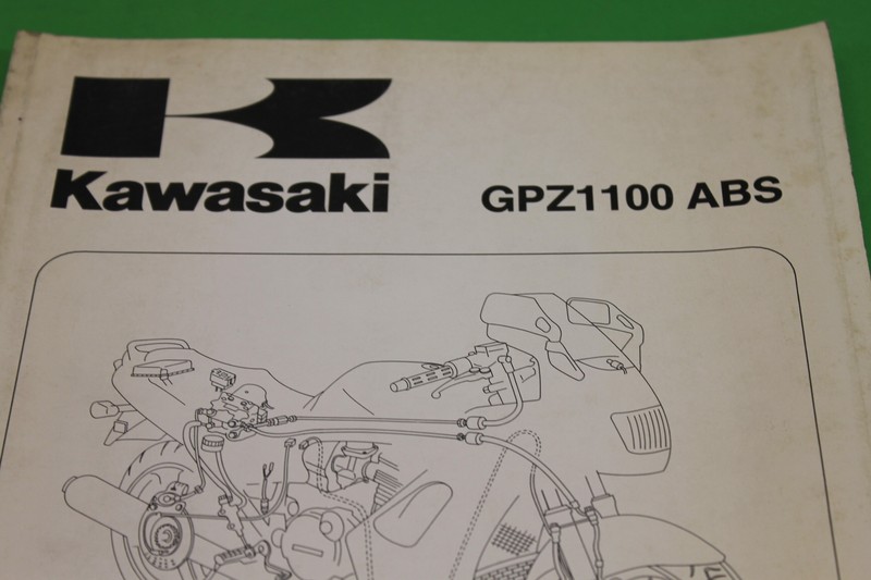 NOS OEM 1996 KAWASAKI ZX1100-F1 SERVICE MANUAL SUPPLEMENT 99924