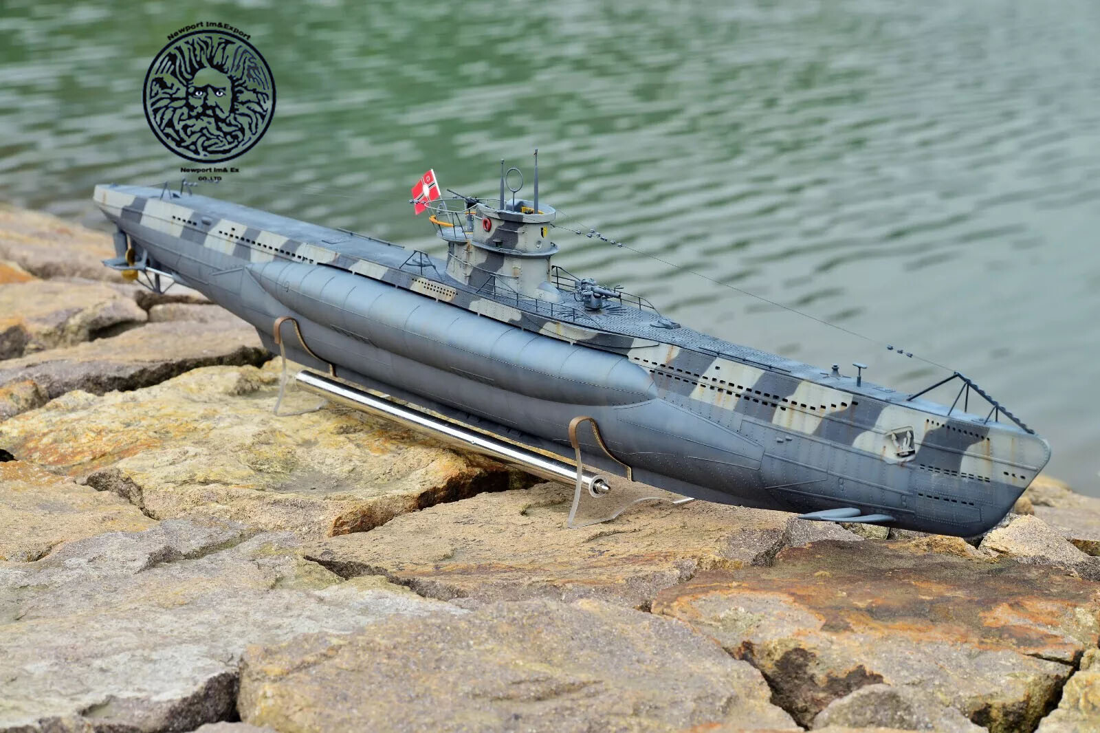 1:48 German U-Boat Type VIIC 1398mm 55